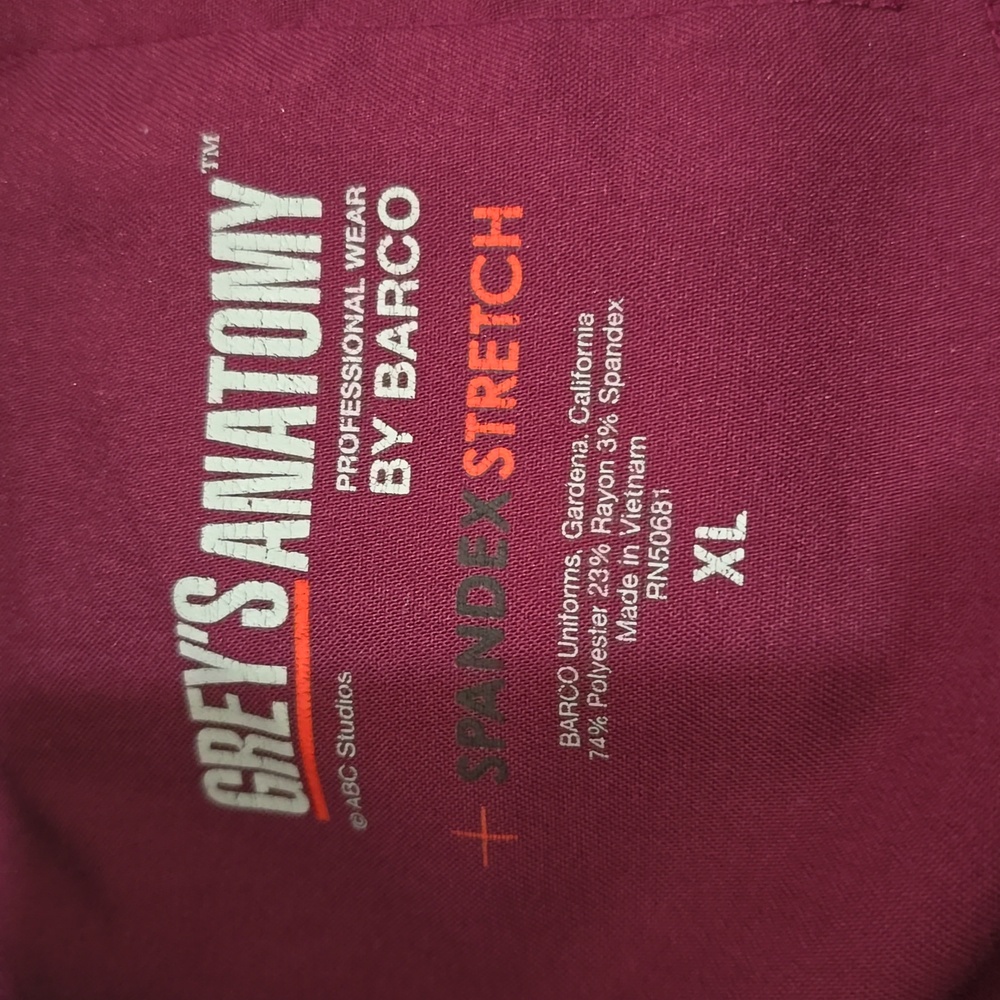 Grey's Anatomy xl camo scrub pants - Picture 6 of 6